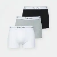 Calvin Klein 3 Pack Trunks Icon Cotton Stretch