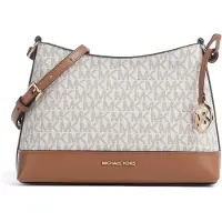 Michael Kors för kvinnor. 32S6G3PC1B Vanilla axelremsväska, brun (OSFA), Beige, Casual, Polyester