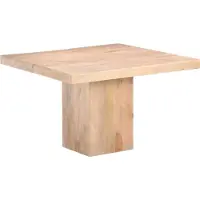 vidaXL Matbord 120x120x77 cm massivt mangoträ