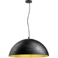 SLV Hänglampa Forchini, dimbar, Svart, Vardagsrum / matsal, Syntetmaterial, Modern, Pendellampa