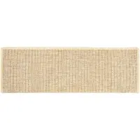 vidaXL Trappmattor 15 st 65x21x4 cm ljusbeige rektangulär kant