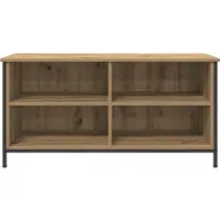 vidaXL TV-skåp Artisan Ek 100 x 40 x 50 cm Konstruerat trä