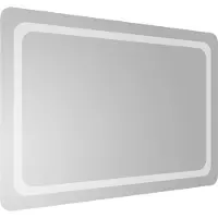 vidaXL Badrumsspegel LED 60x90 cm