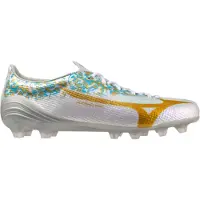 Mizuno Alpha III Made in Japan FG João Félix - Vit/Guld LIMITED EDITION - Gräs (FG), storlek 43
