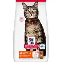 Hill's Pet Nutrition Science Plan Feline Adult med lamm 10 kg