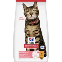 Hill's Pet Nutrition Science Plan Feline Adult Light Chicken 10 kg för kastrerade katter Chicken
