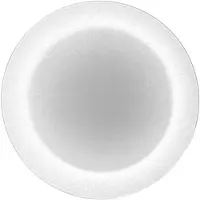 Ingo Maurer Vägglampa , MOODMOON White, dimbara, Vit, Vardagsrum, Papper / papp, Design
