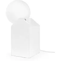 Seletti Bordslampa , Vit, Vardagsrum, Betong