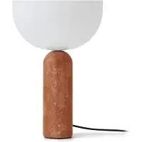 New Works Design bordslampa Kizu Large, Brun / rost, Vardagsrum / matsal, Sten, Design, Bordslampa