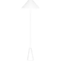 Globen Lighting Golvlampa , Vit, Vardagsrum, Metall