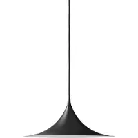 Gubi Taklampa , Semi, dimbara, Svart, Vardagsrum, Metall, Design