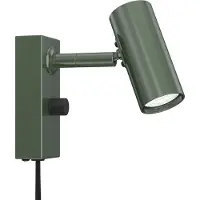 BELID Vägglampa , dimbara, Grön, Vardagsrum, Metall, Design