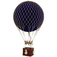 Authentic Models Royal Aero luftballong sammet blå