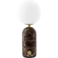 Globen Lighting Bordslampa , Torrano, dimbara, Brun / rost, Vardagsrum, Sten, Design