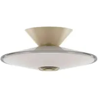Loom Design LED taklampa Solene, dimbar, Vitt / opal, Vardagsrum / matsal, Glas, Modern, LED-taklampa