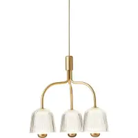Nuura Taklampa , Asteea, dimbara, Guld / mässing, Vardagsrum, Metall, Skandinavisk