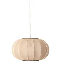 Made By Hand Taklampa , Beige, Sovrum, Tyg / textil