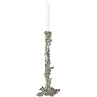 Pols Potten Drip ljusstake silver