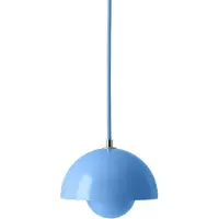 &tradition Taklampa &Tradition, Flowerpot VP10, dimbara, Blå, Vardagsrum, Metall, Design