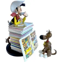 Plastoy Lucky Luke & Rantanplan Figur
