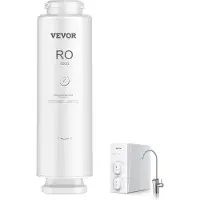 Vevor omvänd osmossystem, 800 GPD 11-stegs omvänd osmos vattenfilterbyte, RO-filterpatron i 24 månader, minskar bly och klor, kompatibel med SS-006 vattenfilter för under diskbänken