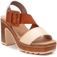 Refresh för kvinnor. 17284303-TAUPE Sandaler 172843 taupe (36), 8 till 10 cm, Spänne, Casual