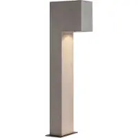 QAZQA Modern pollare för utomhusbruk grå 65 cm IP44 - Pompei