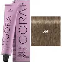 Schwarzkopf Professional Igora Royal Fashion Lights Permanent hårfärg 60 ml L-24