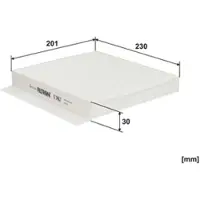FILTRON Luftfilter i kupén K 1467