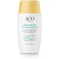 ACO Ultra Light Sun Face Fluid SPF 30, 40 ml