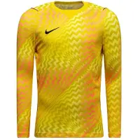 Nike Målvaktströja Dri-FIT Gardien V L/S - Gul/Svart, storlek Small
