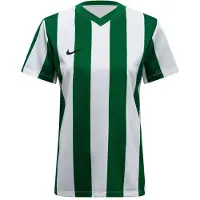 Nike Matchtröja Dri-FIT Striped Division V - Vit/Grön/Svart Dam, storlek X-Large