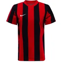 Nike Matchtröja Dri-FIT Striped Division V - Röd/Svart/Vit Dam, storlek X-Small