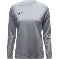 Nike Målvaktströja Dri-FIT Park V - Grå dimma/Svart Dam, storlek Medium
