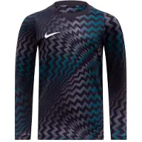 Nike Målvaktströja Dri-FIT Gardien V L/S - Svart/Vit Barn, storlek S: 128-137 cm