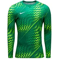 Nike Målvaktströja Dri-FIT Gardien V L/S - Grön/Vit, storlek XX-Large