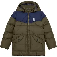 Lego Wear Vadderad jacka - LWJebel 733 - Grön/Blå - - 5 år (110) - Dunjacka