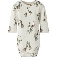 Name it Body l/ä - Rib - Noos - NbmFridolin - Peyote Melange/Aga - - 50 - Body L/Ä