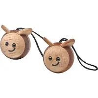 FableWood Bin - Trä - 2-pack - 3x2,5 cm - - One Size - Dekoration