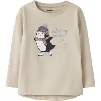 Name it Tröja - NmfVix - Cement/Penguin - - 3 år (98) - Tröja