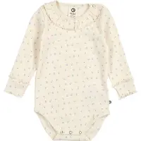 Müsli Body l/ä - Rib - Spring Frill - Tofu/Nektar/Shell Blue - - 2 år (92) - Body L/Ä