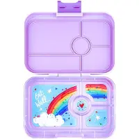 Yumbox Matlåda m. 4 fack - Bento Tapas - 993 ml - Sevilla Purple - - One Size - Matlåda