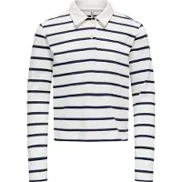 Kids Only GIRLS T-shirt nattblå / vit