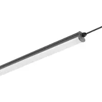 Opple Lighting LEDWaterproof-Batten L15-50W-840, Rektangulär, Grå, Vit, Plast, Polykarbonat, IP65, II, 50 W