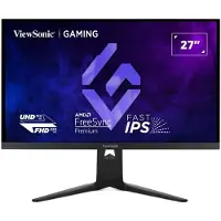 Viewsonic XG275D1-4K - LED-skärm - spel - 27 - 3840 x 2160 4K @ 160 Hz - IPS - 300 cd/m² - 1000:1 - HDR10 - 0.5 ms - 2xHDMI, DisplayPort, USB-C - högtalare