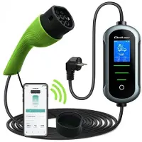 Qoltec 2in1 Type2 3,5 kW 230 V Wi-Fi TUYA SMART LIFE LCD 5 m