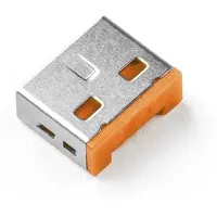 Smartkeeper USB-portlås UL03P2OR Set 100 st Orange utan nyckel UL03P2OR