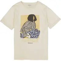 Garcia T-shirt duvblå / saffran / svart / off-white