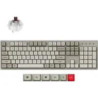 Keychron C2 Pro 8K, Kabel, USB, Mekaniska tangentbrytare, QWERTY, RGB LED, Grå
