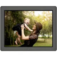 Braun DigiFrame 1594 16GB Digital fotoram 38.1 cm 15 tum EEK: C (A - G) 1024 x 768 Pixel 16 GB Svart